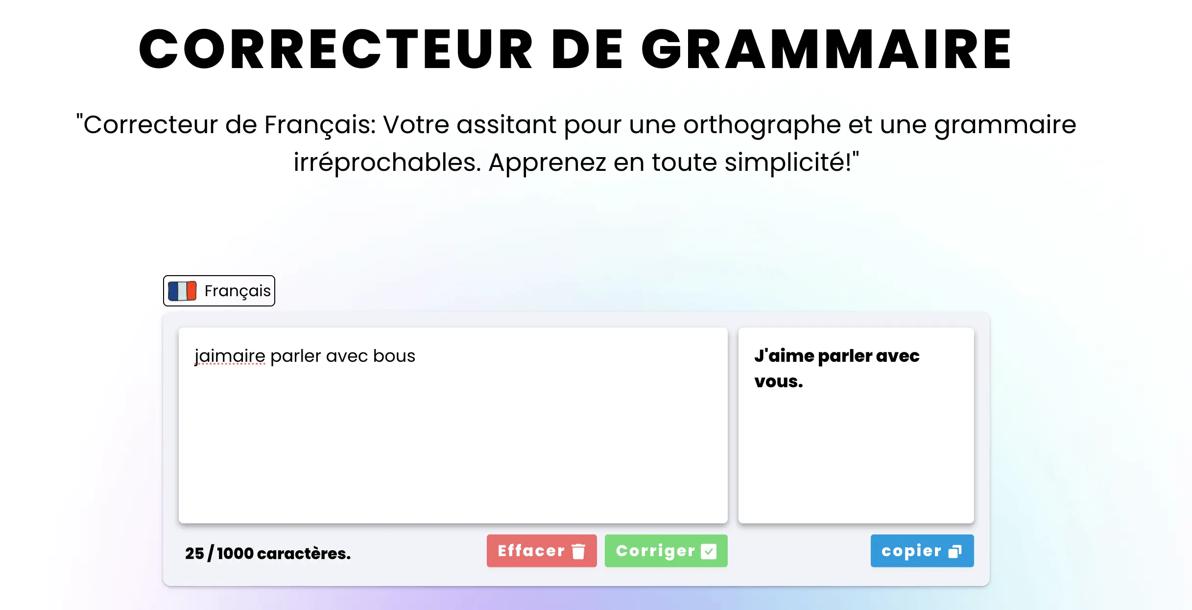 Grammar Corrector